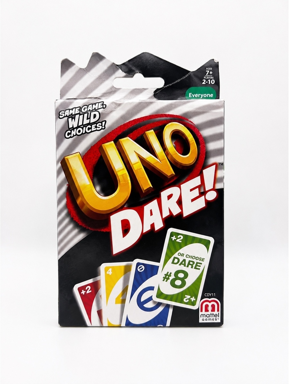 UNO Dare Card Game Mattel Brand New Family Party Game Ages 7+ 2-10 Players